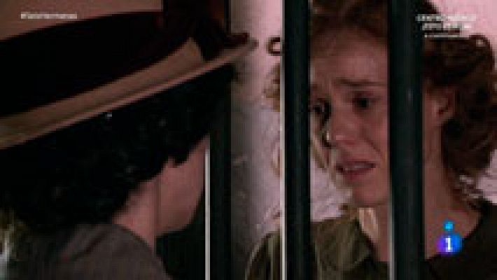 Celia visita a Francisca en la cárcel
