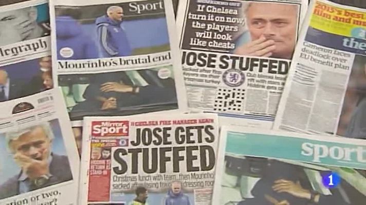 Los medios británicos rebautizan a Mourinho como 'The Special Gone'