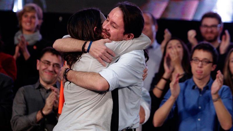 Iglesias se ve preparado para encabezar un gobierno y Errejón dice que "la elección es entre Rajoy y Pablo"