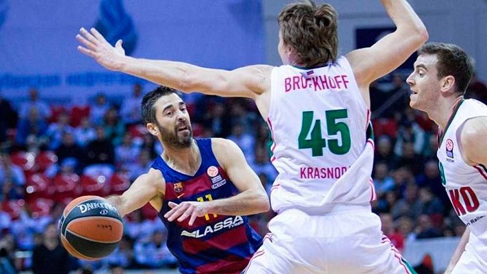 Baloncesto en RTVE - Lokomotiv Kuban Krasnodar 78-74 FC Barcelona Lassa