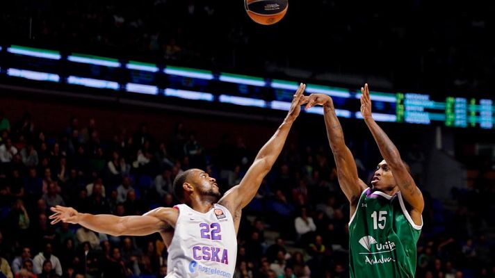 Baloncesto en RTVE - Unicaja 76-88 CSKA de Moscú