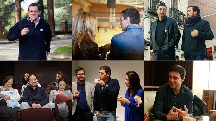 Telediario 1 - Los candidatos descansan en la jornada de reflexión