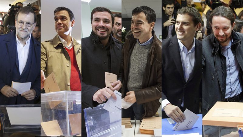 Los candidatos votan en estas Elecciones con la esperanza de una alta participación