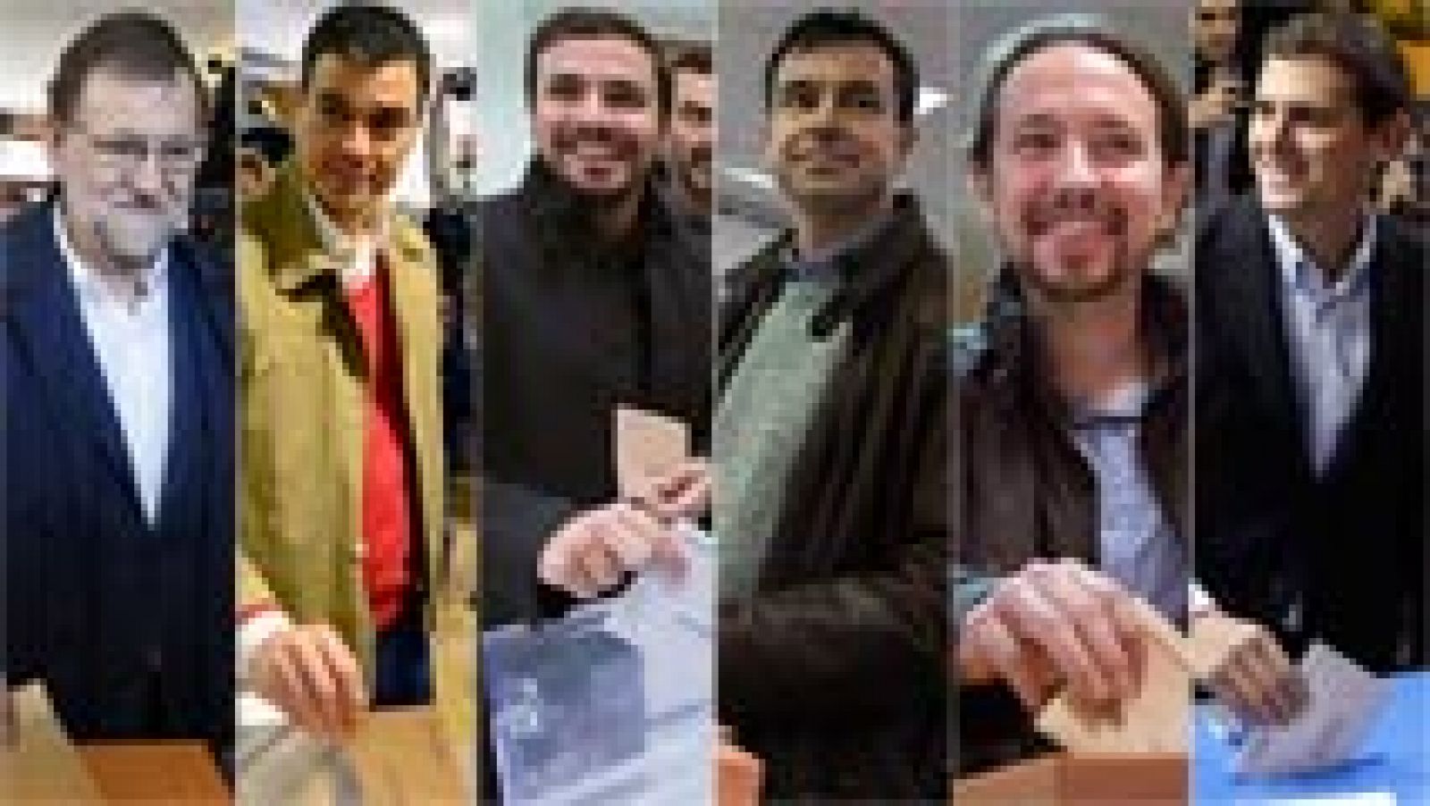 Los líderes de los principales partidos ya han depositado su voto