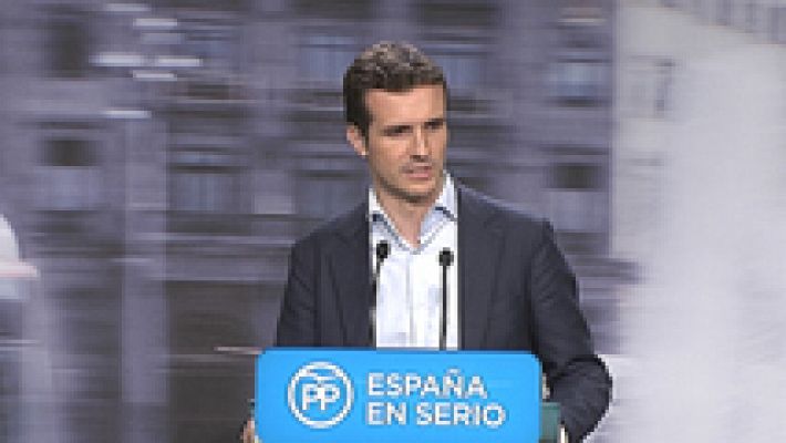 Casado recalca que el PP sigue siendo la fuerza "preferida"  de los españoles