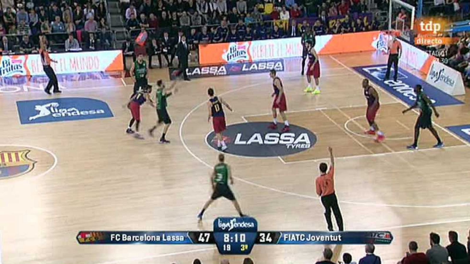 Baloncesto - Liga ACB. 11ª jornada: FC Barcelona Lassa - Fiatc Joventut - ver ahora
