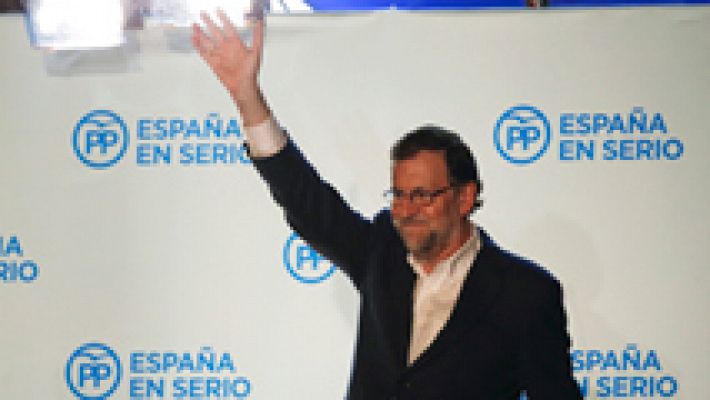 Rajoy intentará formar gobierno porque ha "ganado"  las elecciones 