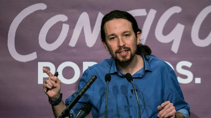  - Iglesias anuncia una rueda de contactos "con todos" con la prioridad de una nueva ley electoral