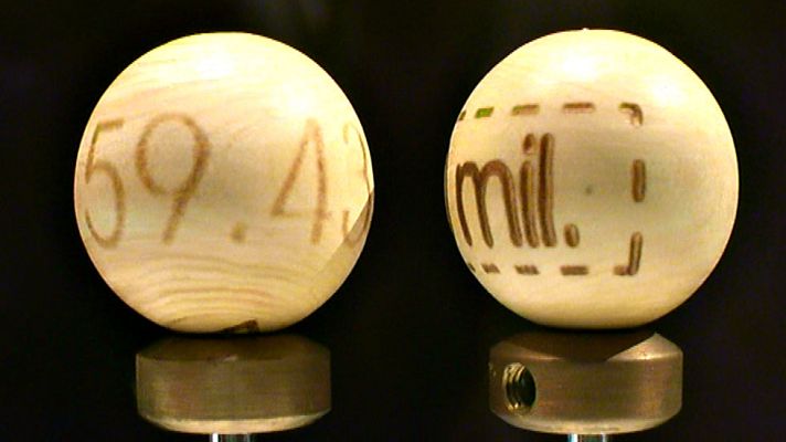 Lotería de Navidad - Vídeo del quinto quinto premio de la Lotería de Navidad 2015: 59.435