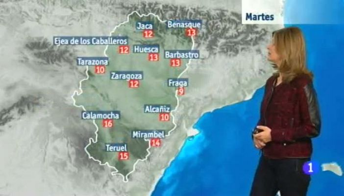 El tiempo en Aragón - 22/12/15