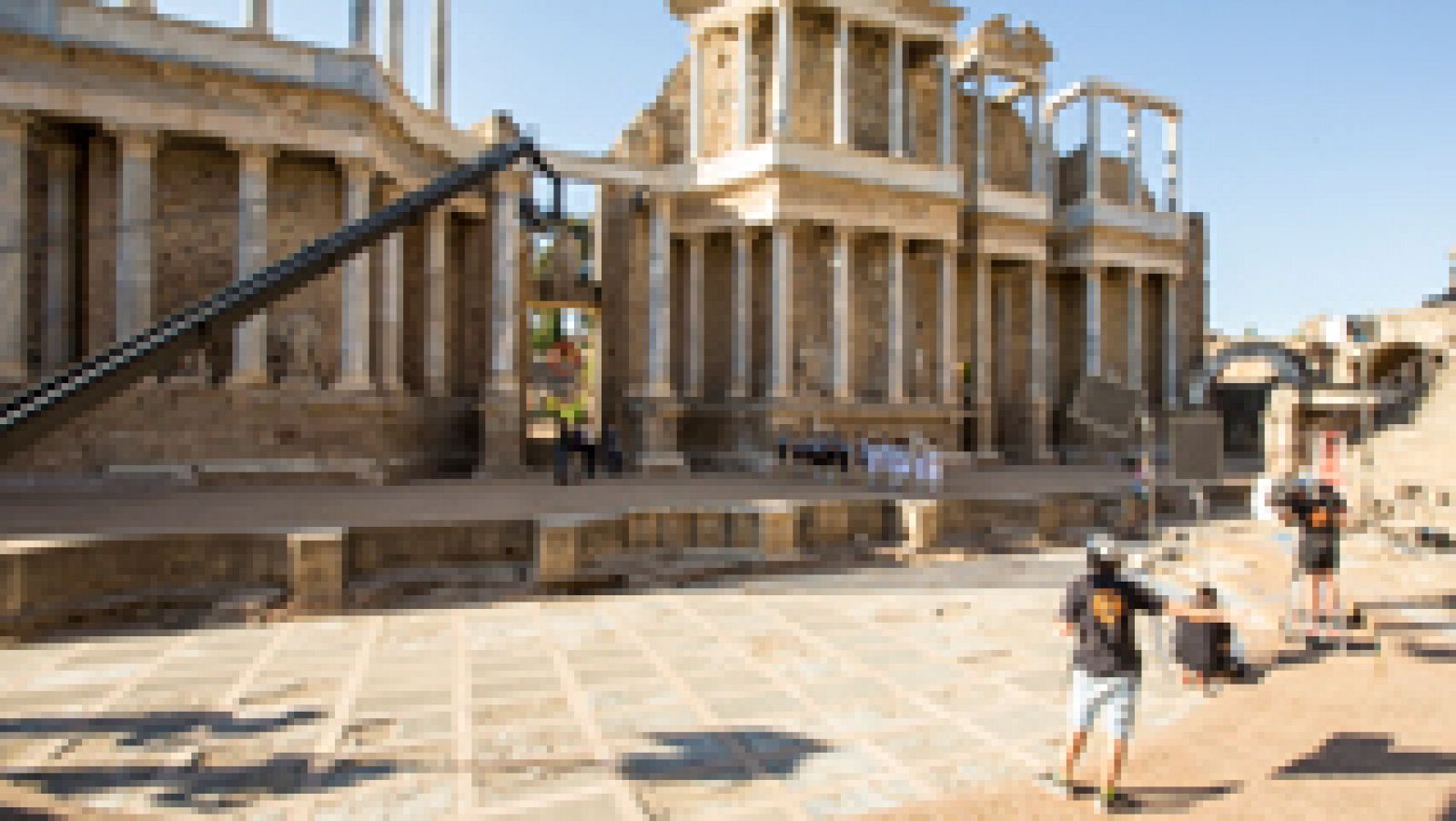 MasterChef Junior 3 - Así montamos las cocinas en el Teatro Romano de Mérida