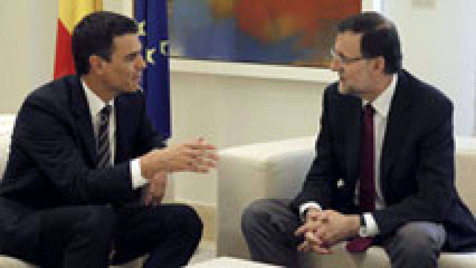 Telediario 1: Mariano Rajoy y Pedro Sánchez se reúnen este miércoles en el Palacio de la Moncloa | RTVE Play