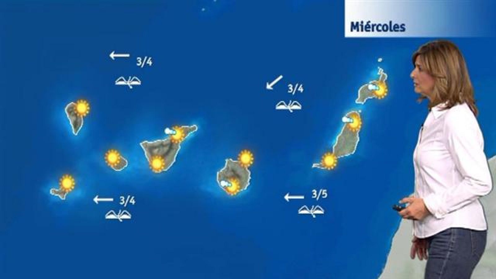 El tiempo en Canarias - 23/12/2015