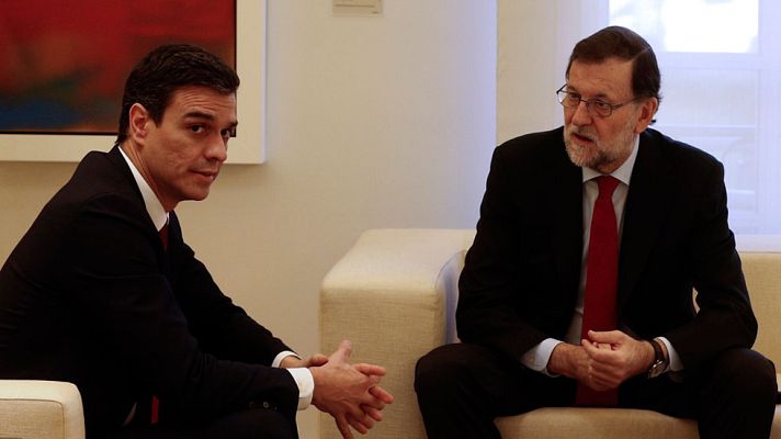 Telediario 1 - El PSOE rechaza apoyar a Rajoy y al PP