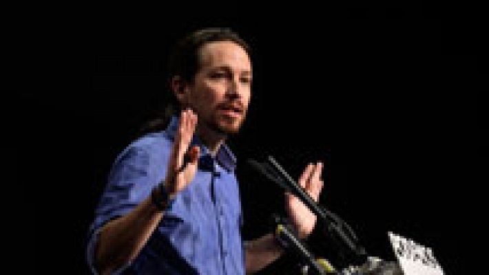 Telediario 1 - Podemos plantea que sea un independiente el candidato a la Presidencia del Gobierno