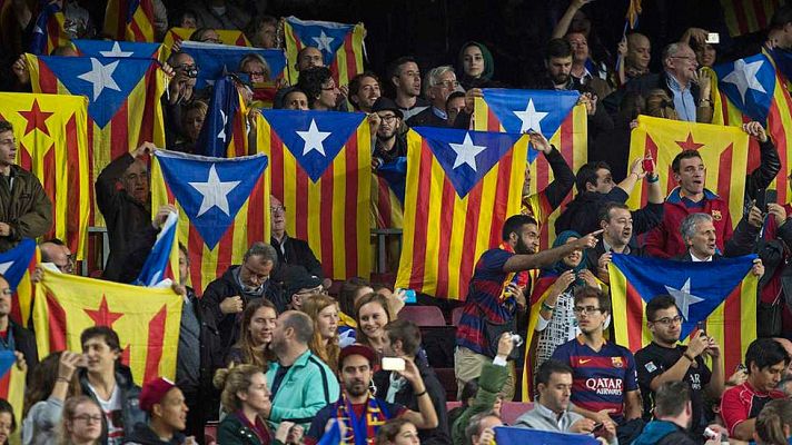 Telediario 1 - La UEFA desestima el recurso del Barça por las esteladas