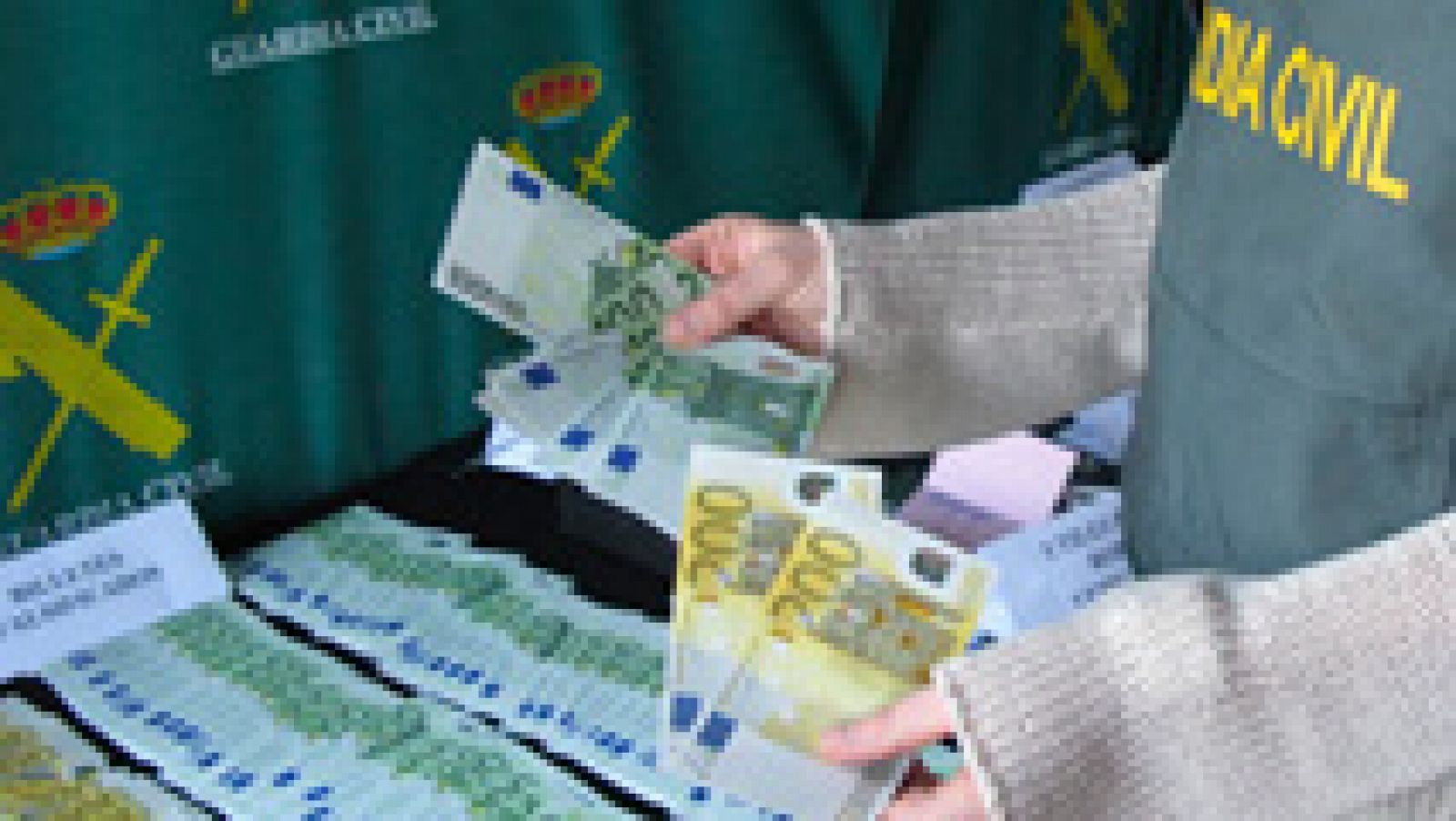 Telediario 1: La Guardia Civil se incautó el año pasado de casi un millón de euros en billetes falsos | RTVE Play