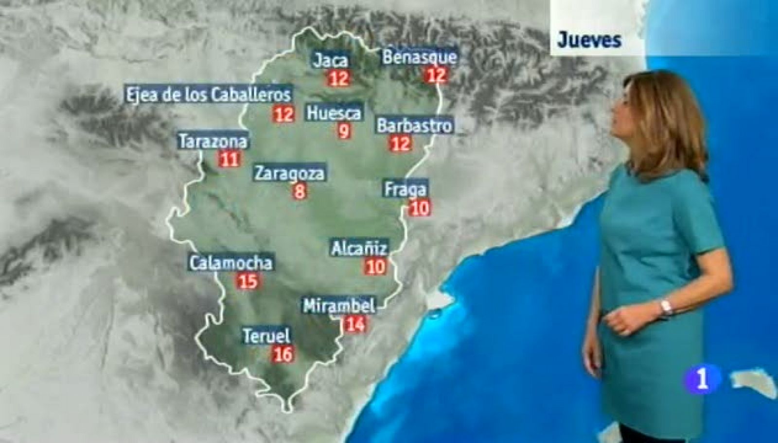 El tiempo en Aragón - 24/12/15