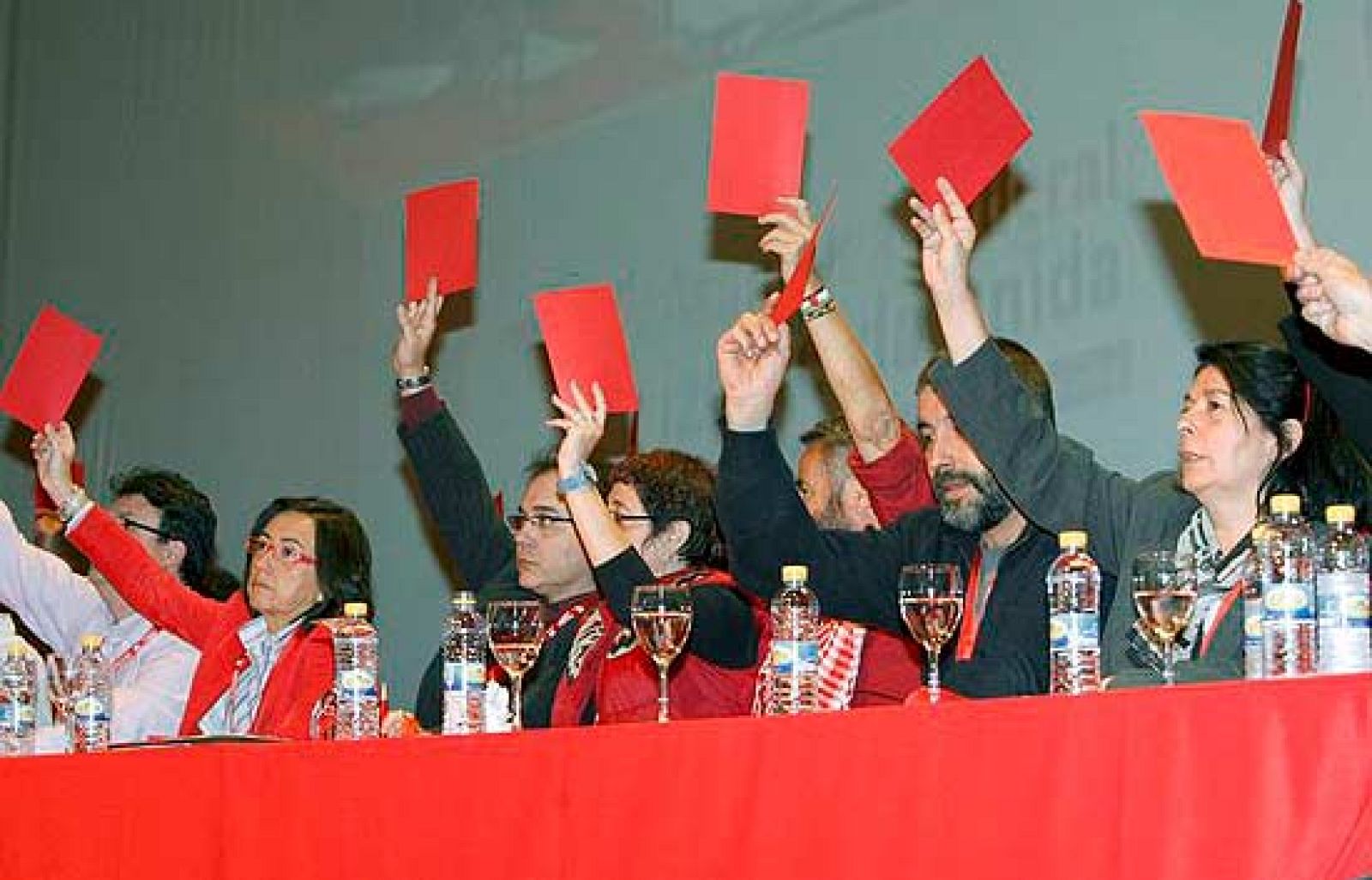 Este fin de semana, Izquierda Unida escribe su futuro. De lo que acuerden y decidan los diferentes sectores dependerá, en gran parte, el devenir de una formación que ha perdido representación parlamentaria y que elegirá este fin de semana al sucesor de Gaspar Llamazares. (15/11/08)