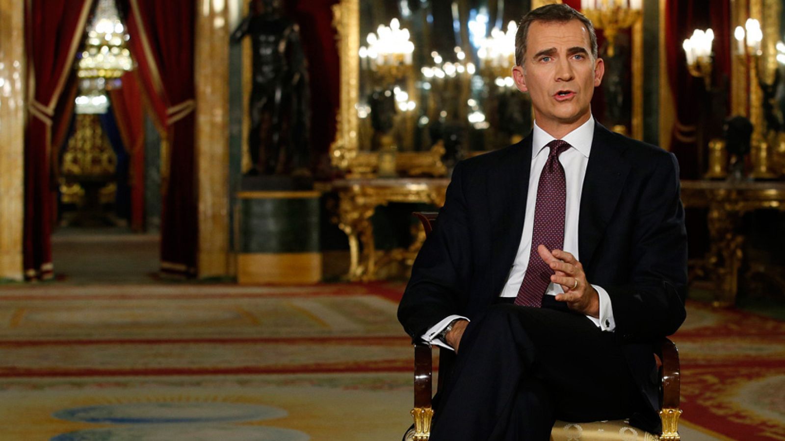 "España", "Españoles" e "Historia" fueron las palabras más repetidas en el discurso del rey