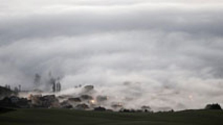 El tiempo - Nieblas en la meseta norte y Ebro y viento en el Estrecho y Canarias