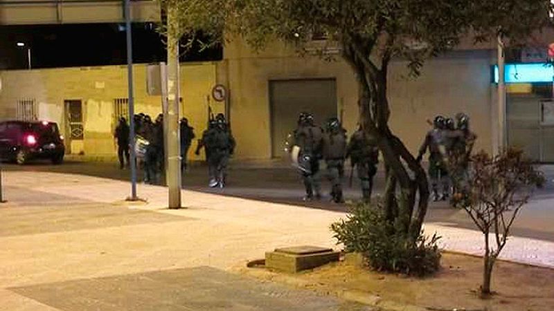 Altercados e incendios en la localidad almeriense de Roquetas tras el asesinato de un ciudadano guineano