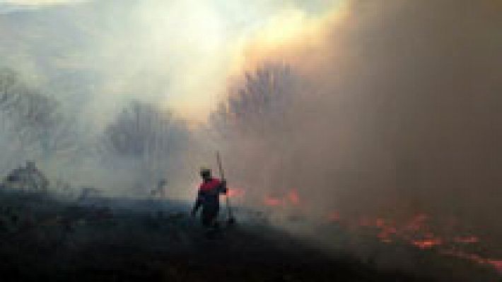 20 incendios continúan activos en el norte del país