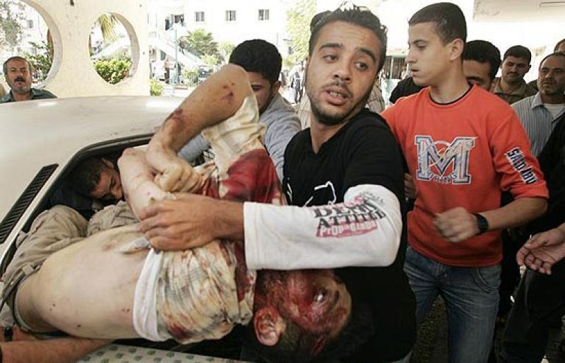  Dos  palestinos han muerto en Gaza en un bombardeo israelí