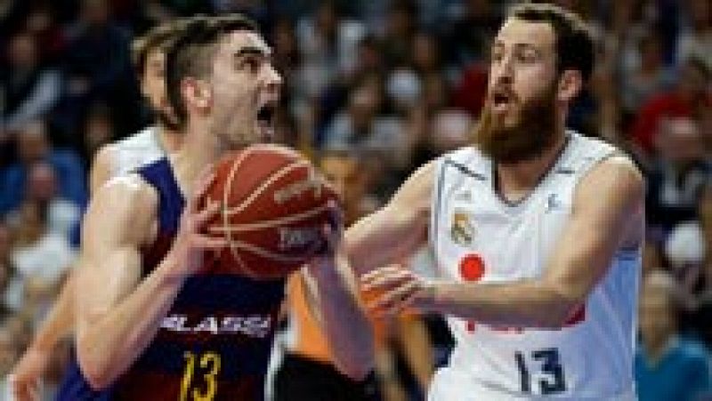 El Barcelona ha ganado el Clásico del baloncesto español al derrotar al Madrid por 84-91 en un partido en el que brillaron Satoransky y Navarro.