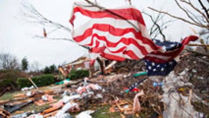 Al menos 43 muertos en EE.UU. por los tornados y tormentas que azotan el país