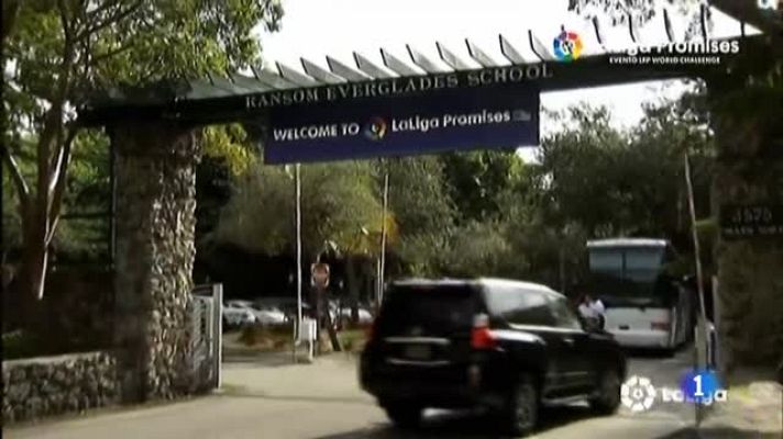 Telediario 1 - Los futuros ases de la Liga se prueban en Miami