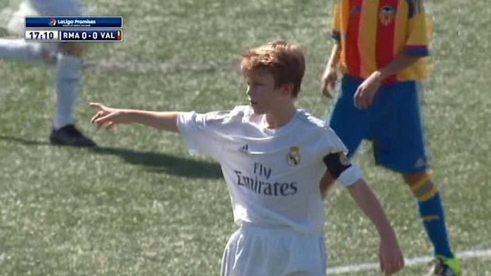 Fútbol - LaLiga Promises Sub-12. Miami'15:1/4 final R.Madrid-Valencia