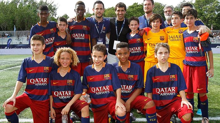 Telediario 1 - Valencia-Sevilla y Villarreal-Barcelona, semifinales de La Liga Promises