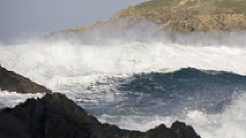 Viento fuerte en Galicia y temperaturas que recobran valores normales