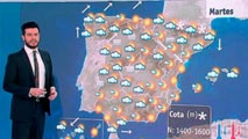 Jornada de estabilidad en la Península a la espera de un nuevo frente 