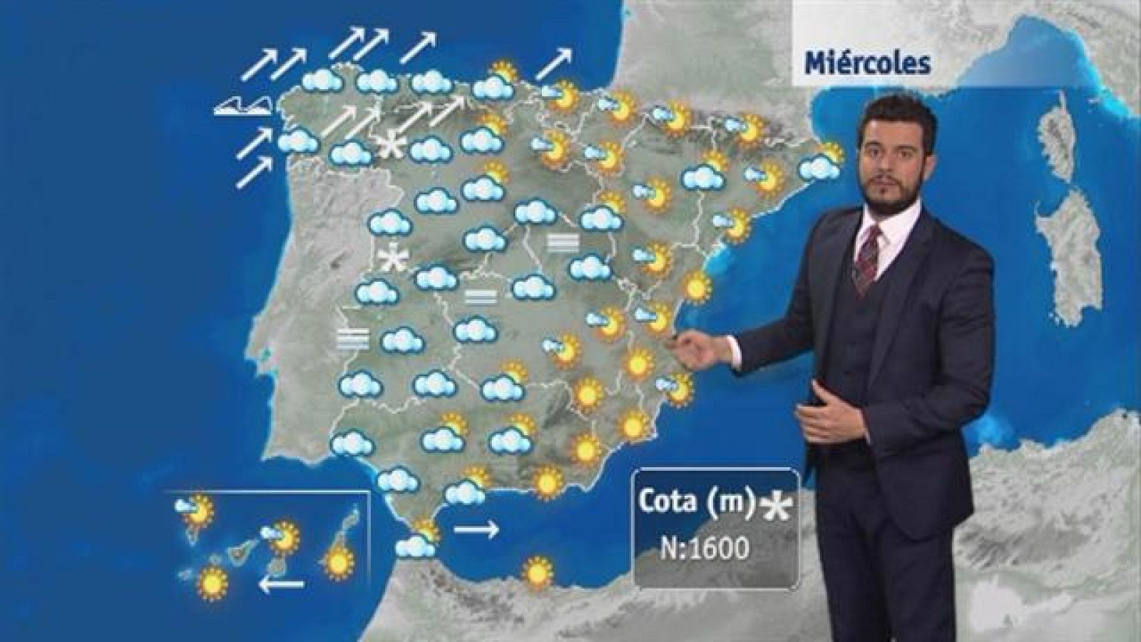 El tiempo en Canarias - 30/12/2015