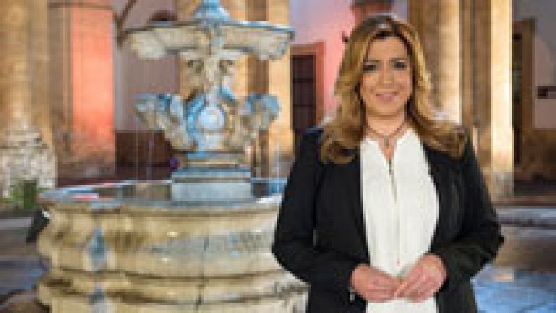 Susana Díaz apela al diálogo y defiende la "unidad" en su mensaje de fin de año