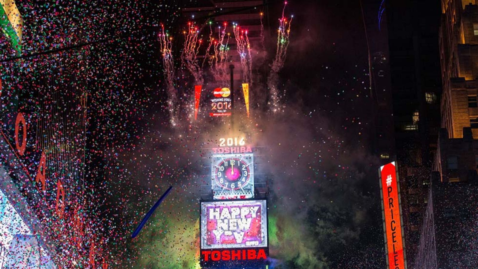 Times Square y Copacabana, broches de oro de las celebraciones de Año Nuevo