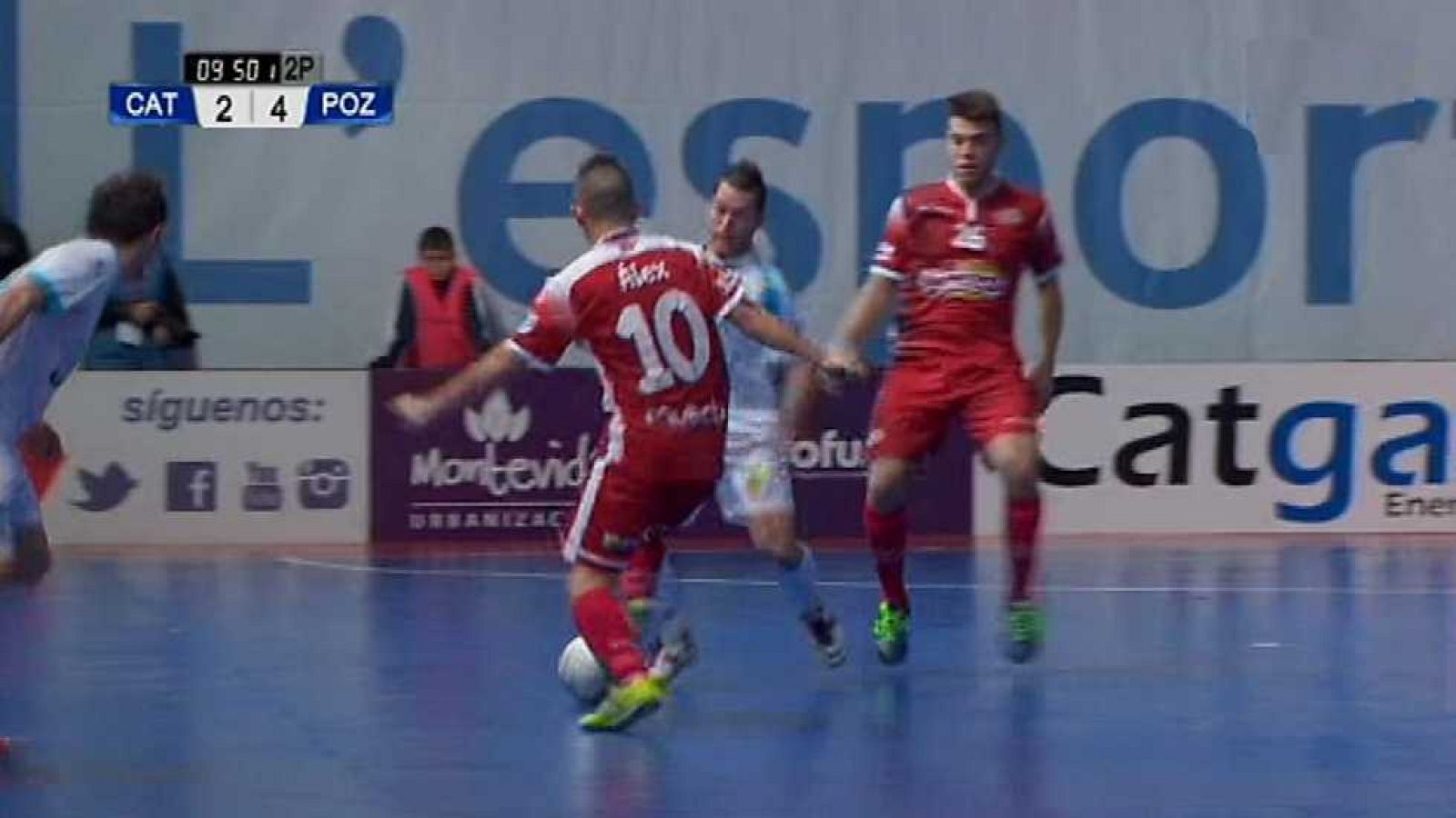 Fútbol Sala - Liga Nacional. 17ª Jornada: Catgas Santa Coloma - El Pozo Murcia - ver ahora