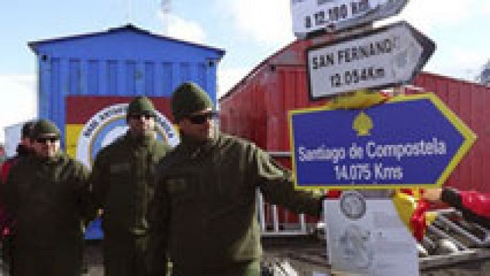 Telediario 1 - Santiago de Compostela recibió un 10% más de peregrinos