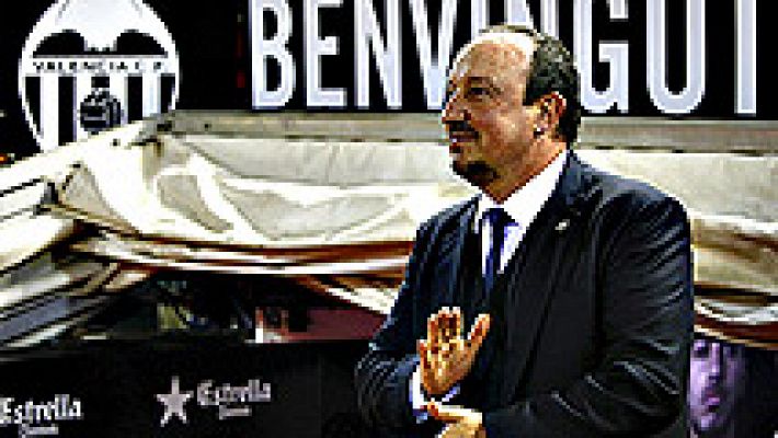A Rafa Benítez se le quiere más en Mestalla que en el Bernabéu