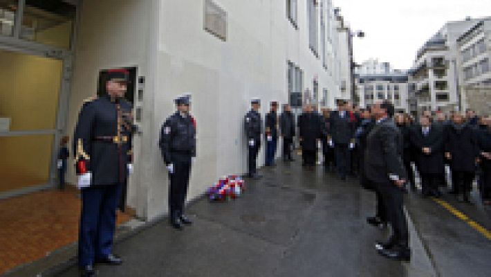 Francia rinde tributo a las víctimas de los atentados de enero de 2015