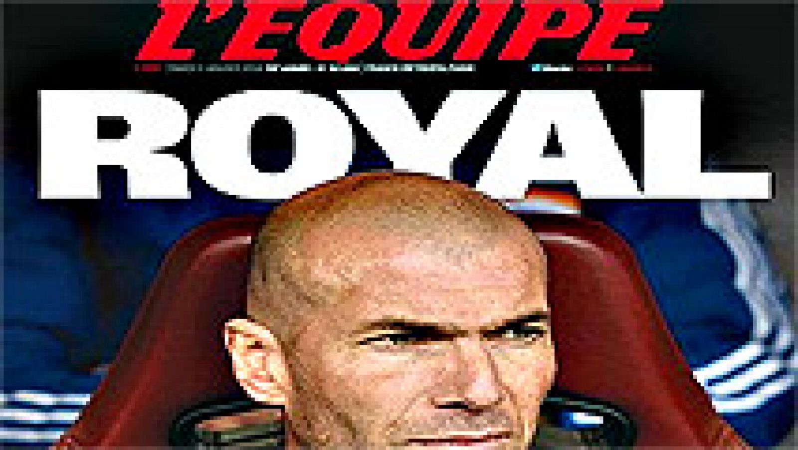 Telediario 1: La prensa francesa, entusiasmada por Zidane | RTVE Play