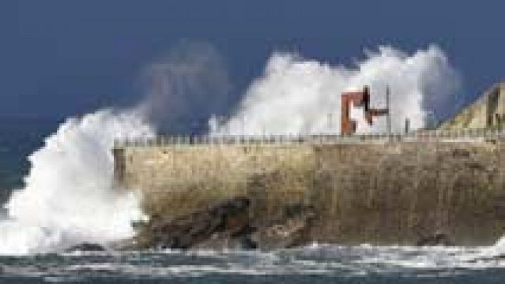 Viento fuerte en Galicia, el Cantábrico y área mediterránea 