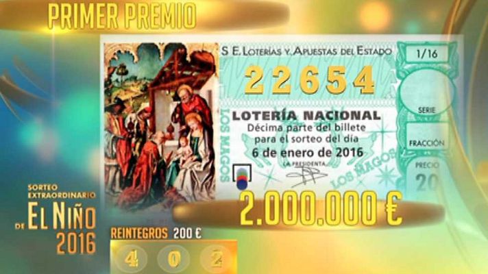 Lotería del Niño - Lotería del Niño 2016