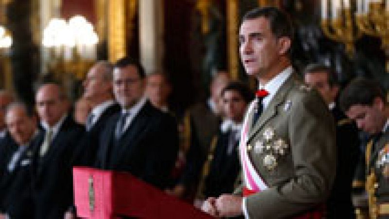 Discurso íntegro del rey en la Pascua Militar 2016