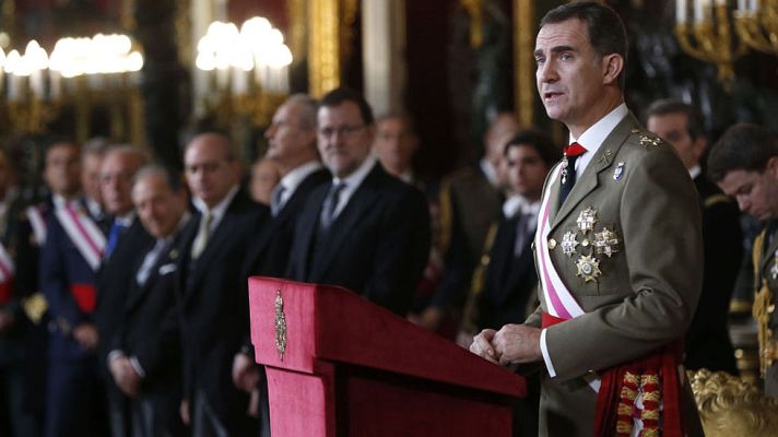 Telediario 1 - Discurso de la Pascua Militar