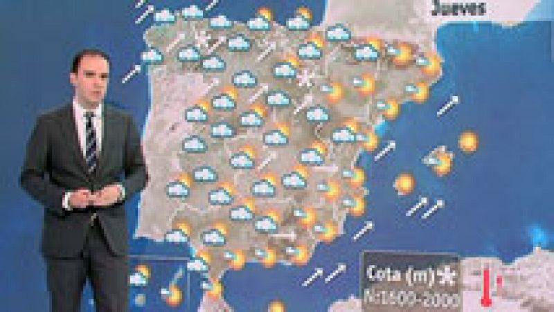 Persiste el fuerte viento en la mitad norte con lluvias en el noroeste peninsular