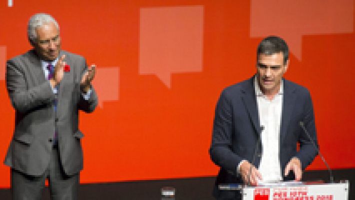 El líder del PSOE busca un 'pacto a la portuguesa' con las fuerzas de izquierda