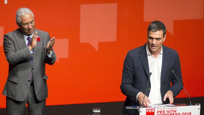 Telediario 1 - El líder del PSOE busca un 'pacto a la portuguesa' con las fuerzas de izquierda